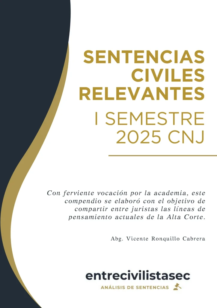 Sentencias Civiles Relevantes — I Semestre 2025