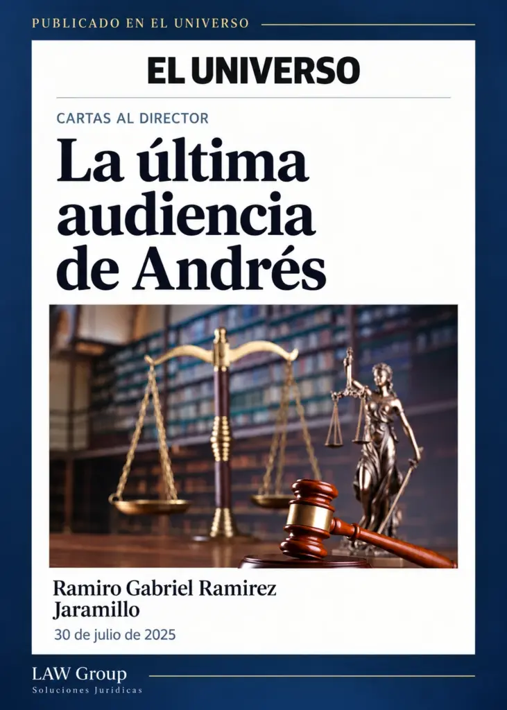 La última audiencia de Andrés